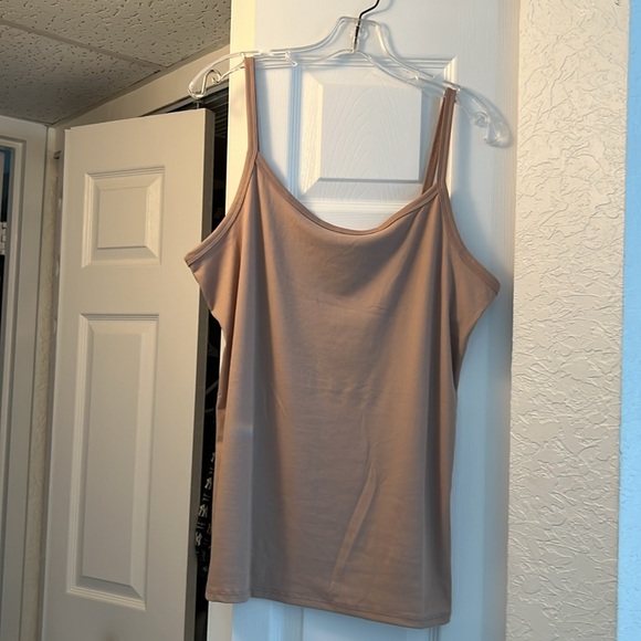 NO BOUNDARIES XXXL BROWN RIB CAMISOLE - Picture 5 of 5